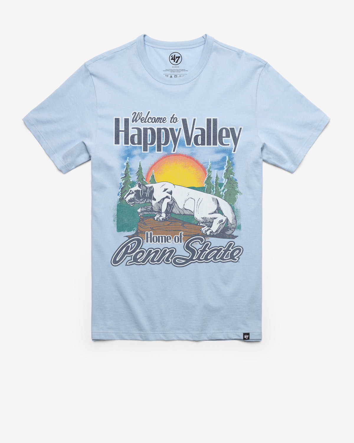 PENN STATE NITTANY LIONS VINTAGE VARSITY HOUSE '47 FRANKLIN TEE