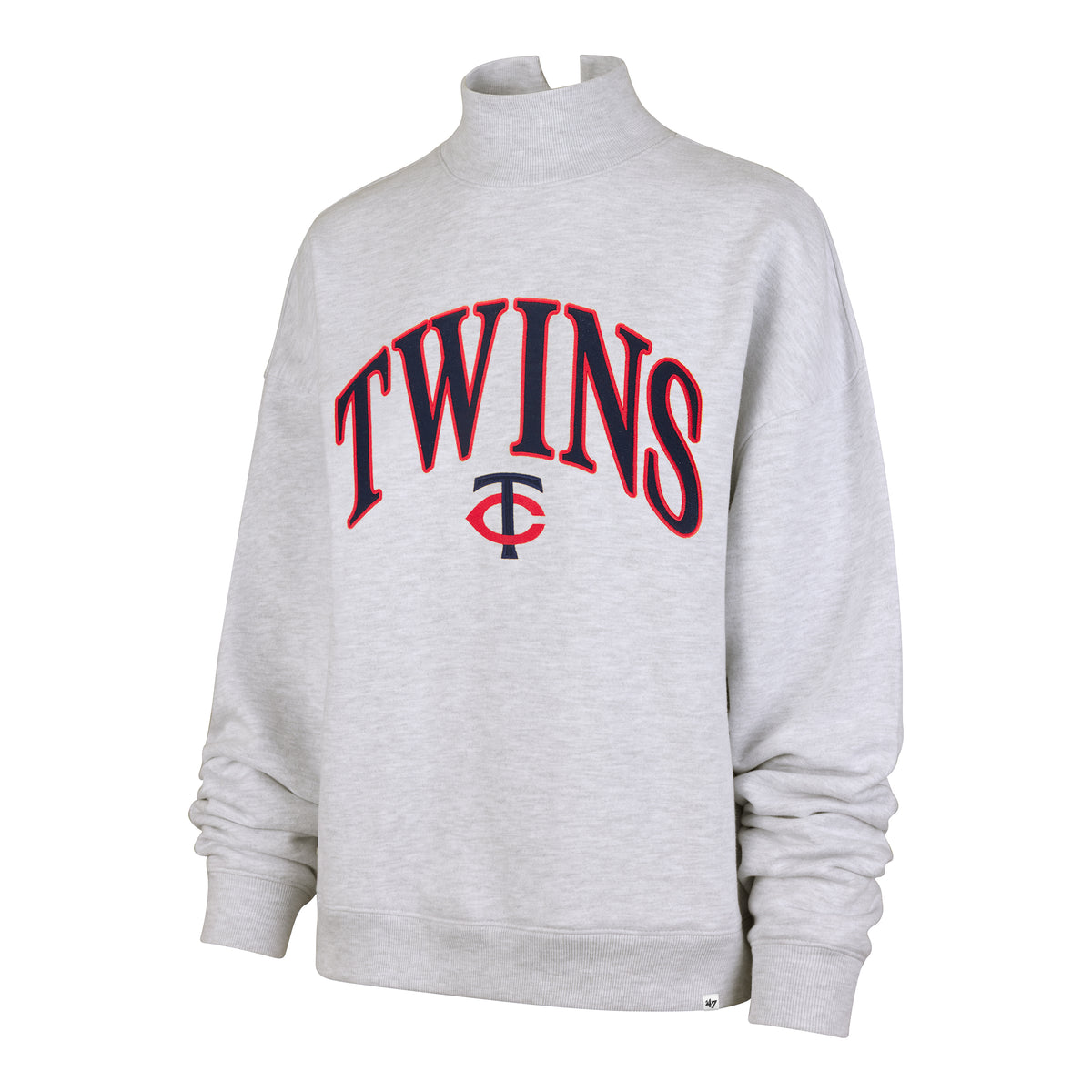 MINNESOTA TWINS VANTAGE '47 MOCK NECK PULLOVER WOMENS