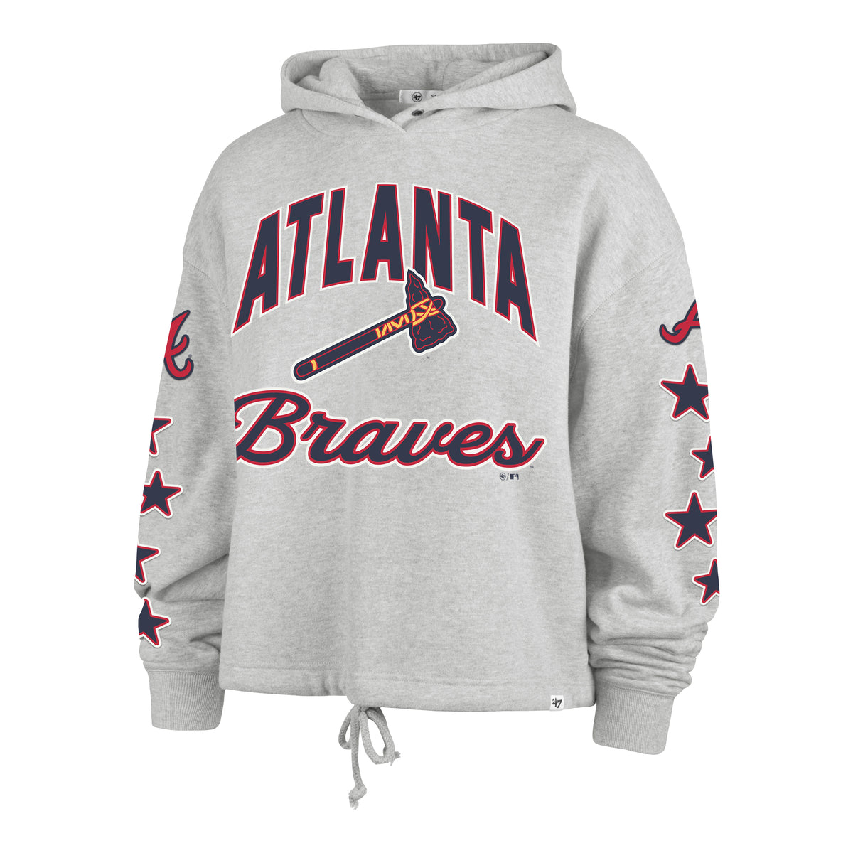 ATLANTA BRAVES STARRY EYED '47 VENICE HOOD WOMENS