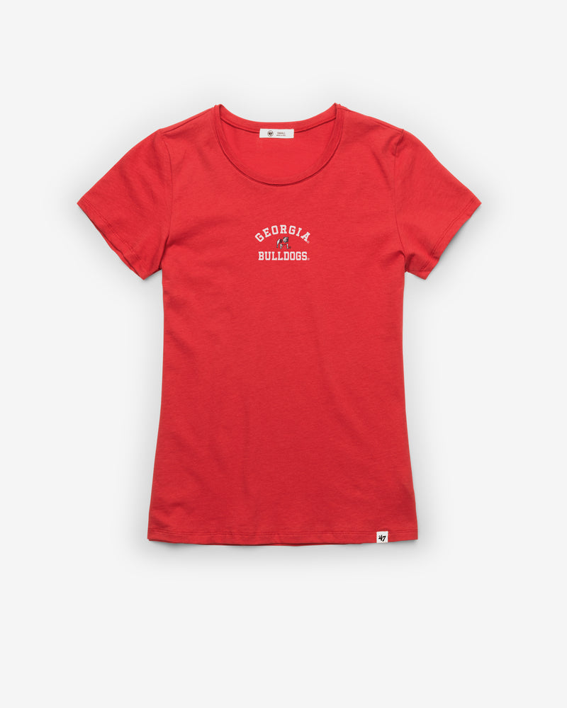 GEORGIA BULLDOGS SPIRITED ARCH '47 WOMEN'S FRANKIE TEE