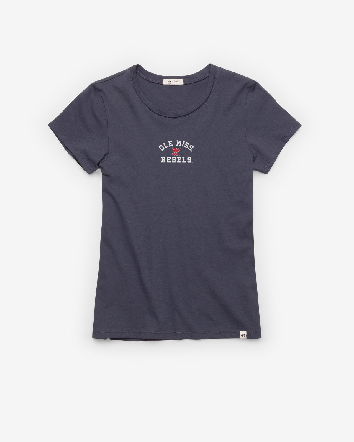 OLE MISS REBELS SPIRITED ARCH '47 WOMEN'S FRANKIE TEE