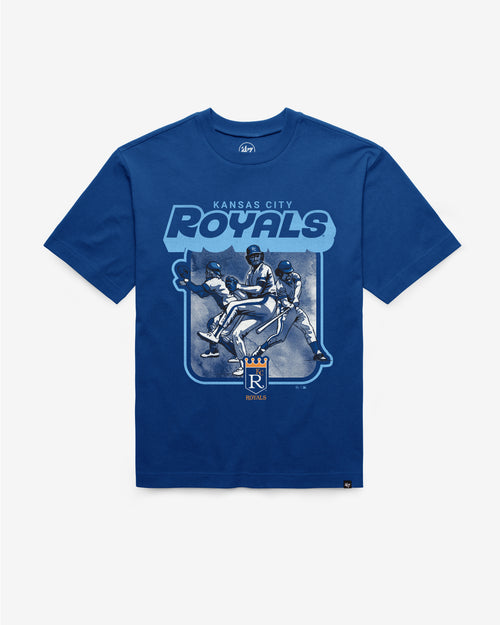KANSAS CITY ROYALS COOPERSTOWN INFIELD FLY '47 FOUNDATION TEE