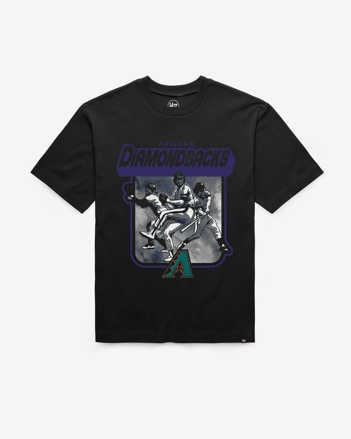 ARIZONA DIAMONDBACKS COOPERSTOWN INFIELD FLY '47 FOUNDATION TEE