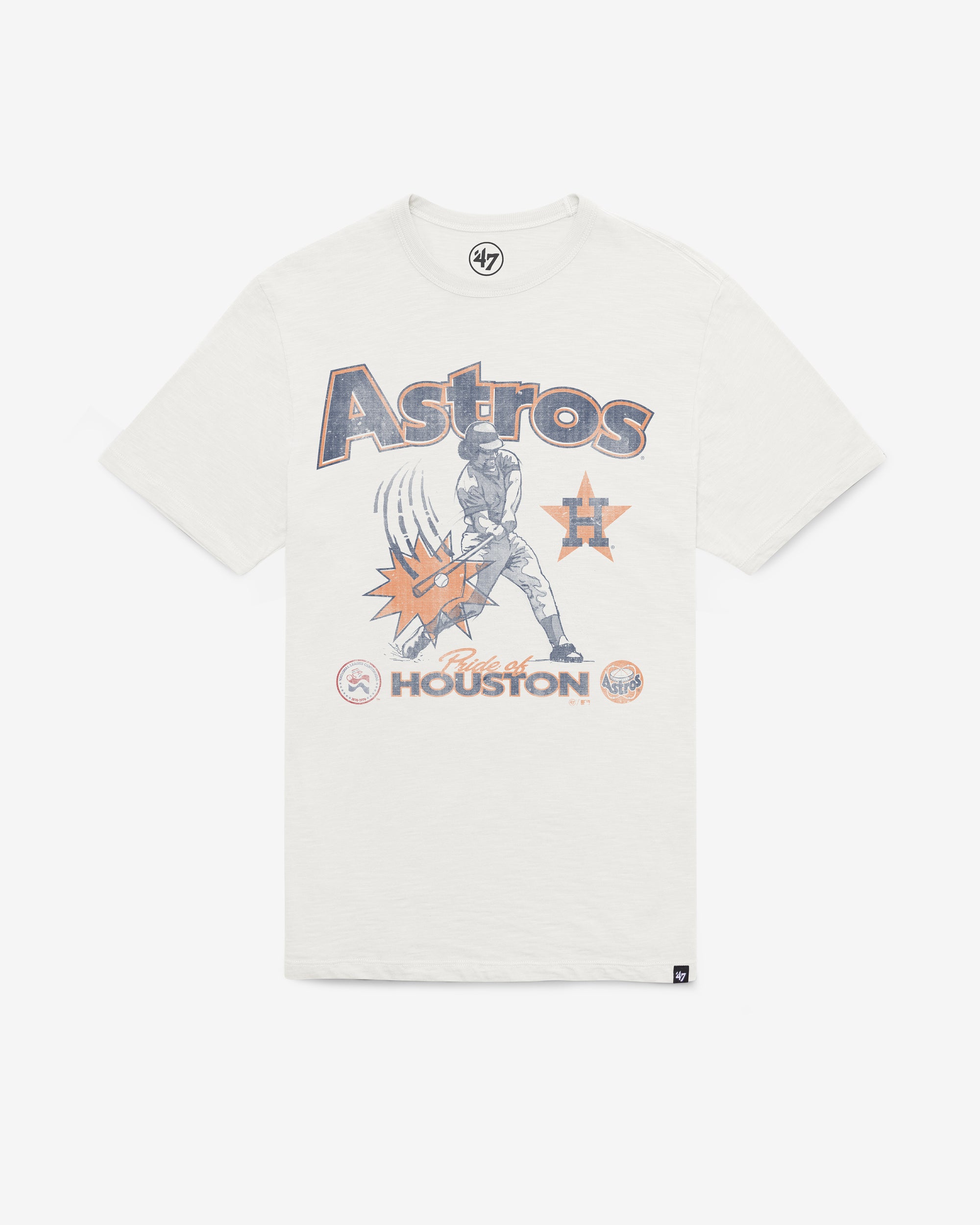HOUSTON ASTROS COOPERSTOWN SWINGIN' '47 SCRUM TEE