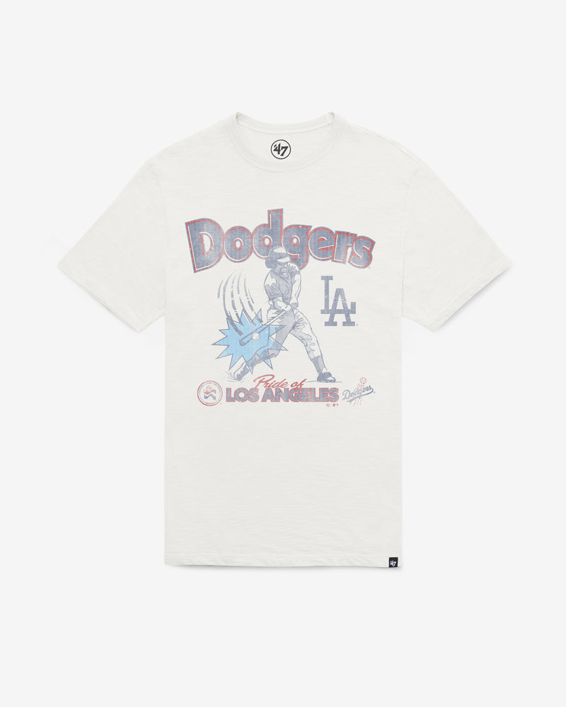 LOS ANGELES DODGERS COOPERSTOWN SWINGIN' '47 SCRUM TEE