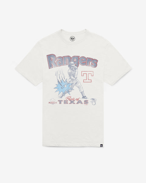 TEXAS RANGERS COOPERSTOWN SWINGIN' '47 SCRUM TEE