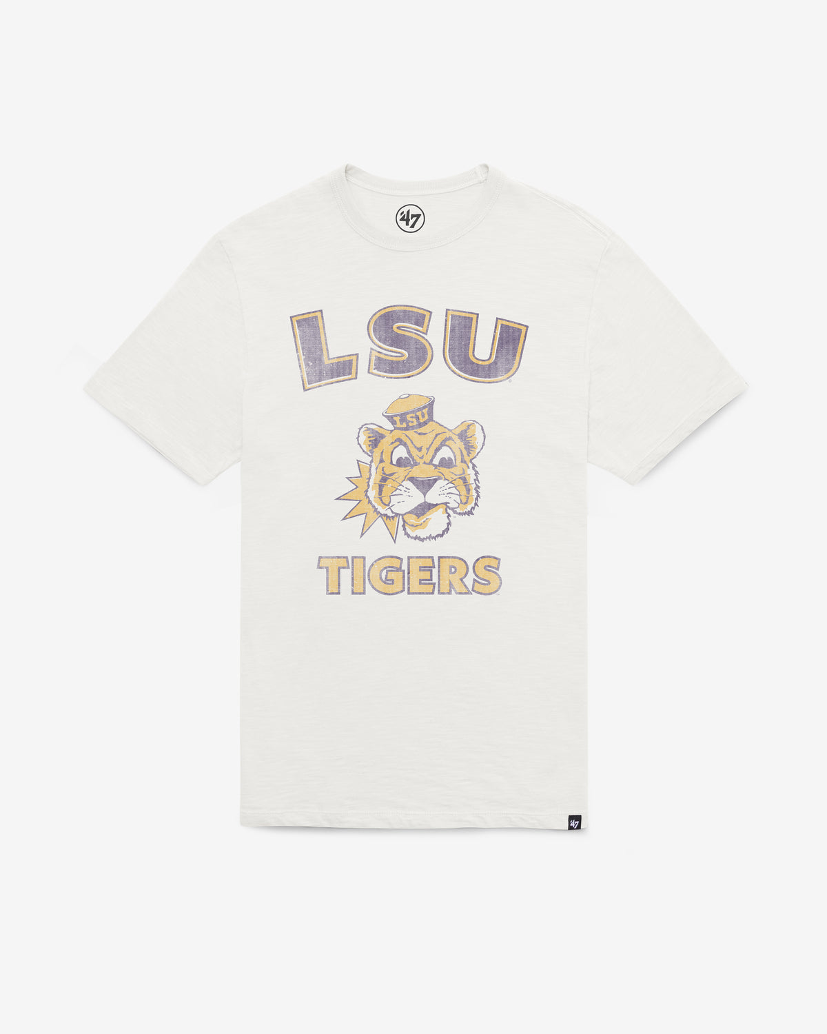 LOUISIANA STATE TIGERS LSU VINTAGE SWINGIN' '47 SCRUM TEE