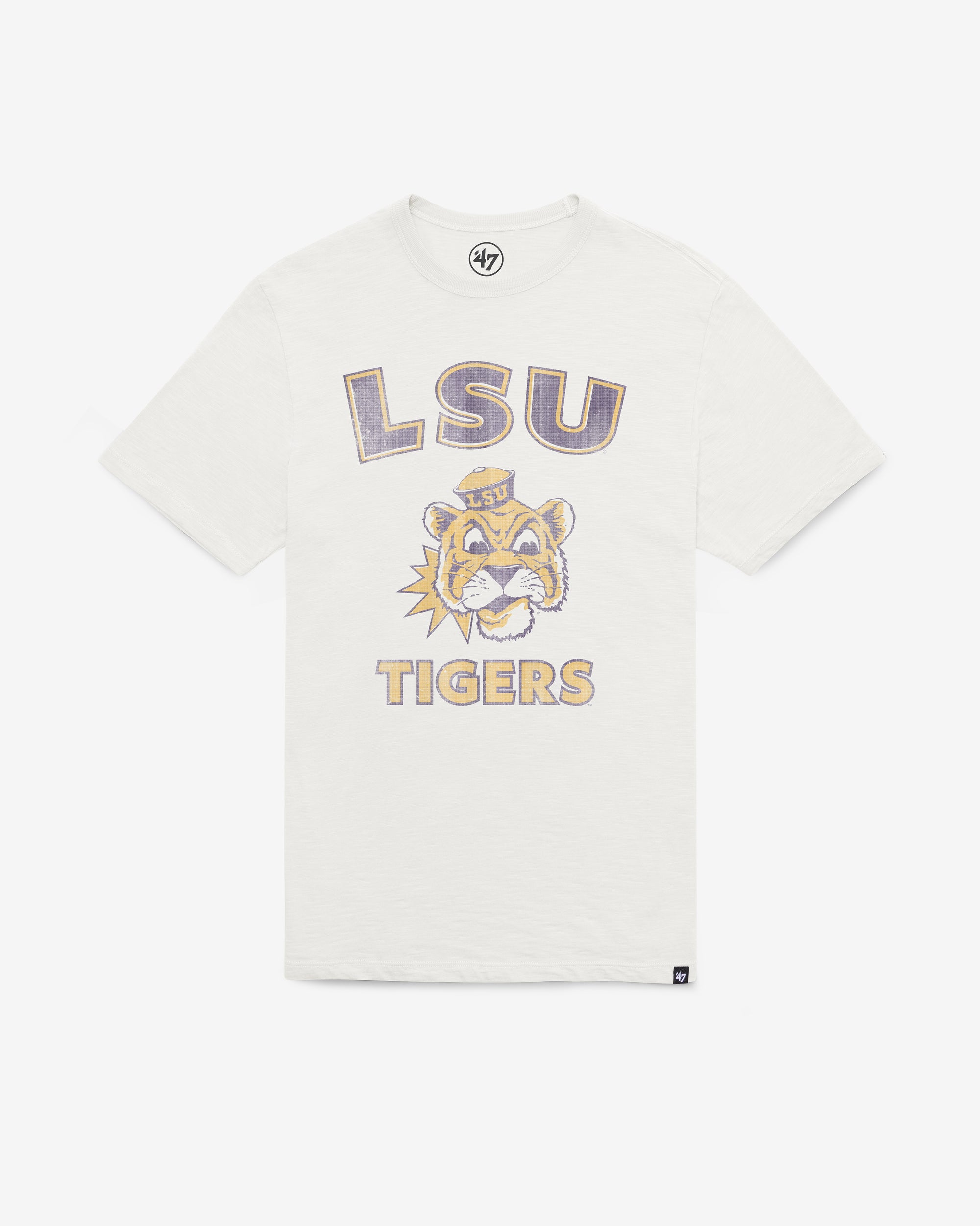 LOUISIANA STATE TIGERS LSU VINTAGE SWINGIN' '47 SCRUM TEE