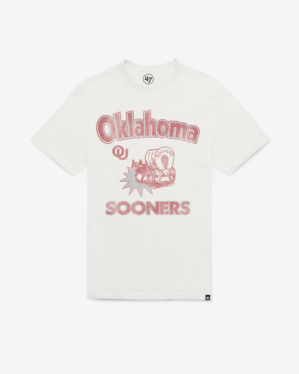 OKLAHOMA SOONERS VINTAGE SWINGIN' '47 SCRUM TEE