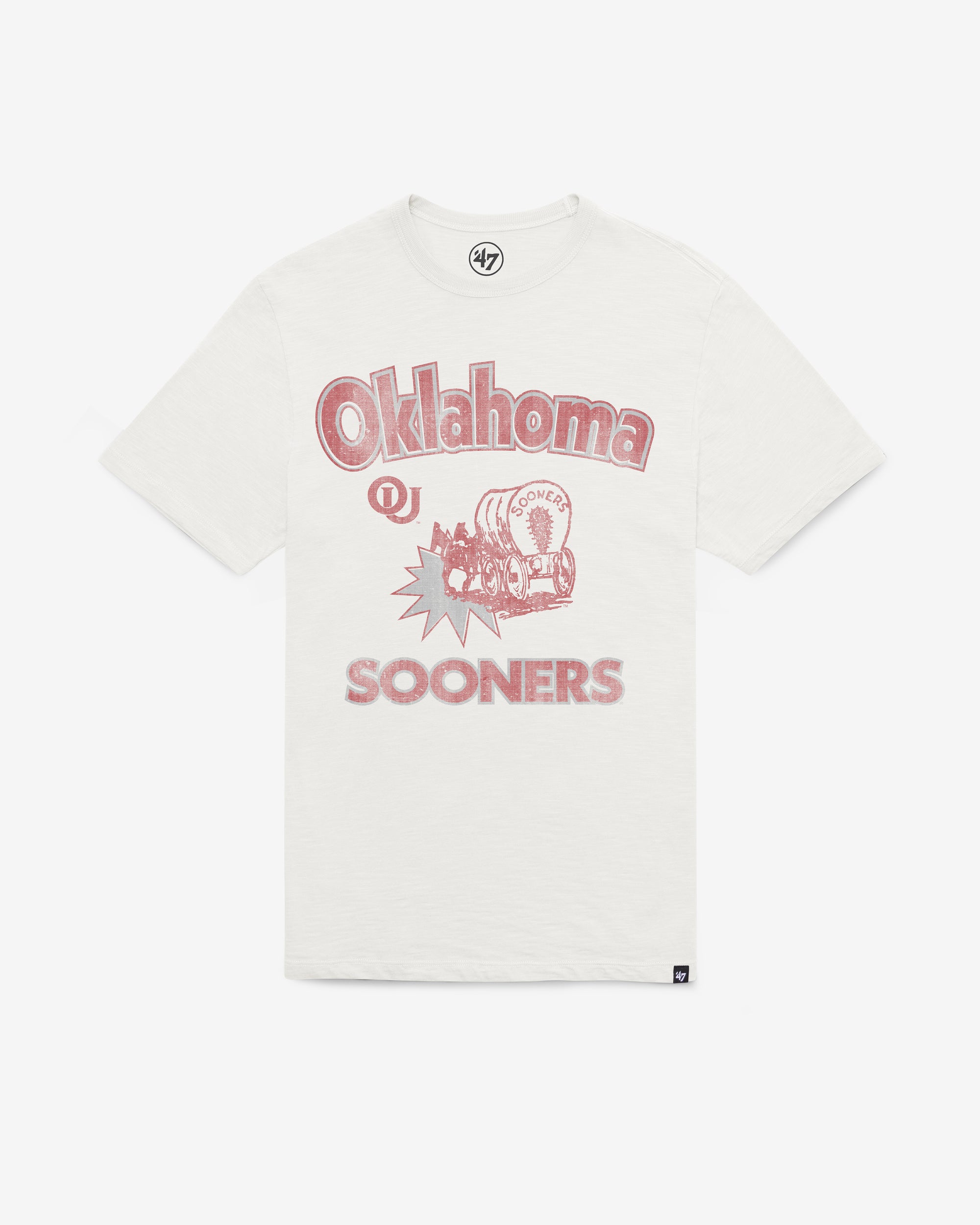 OKLAHOMA SOONERS VINTAGE SWINGIN' '47 SCRUM TEE