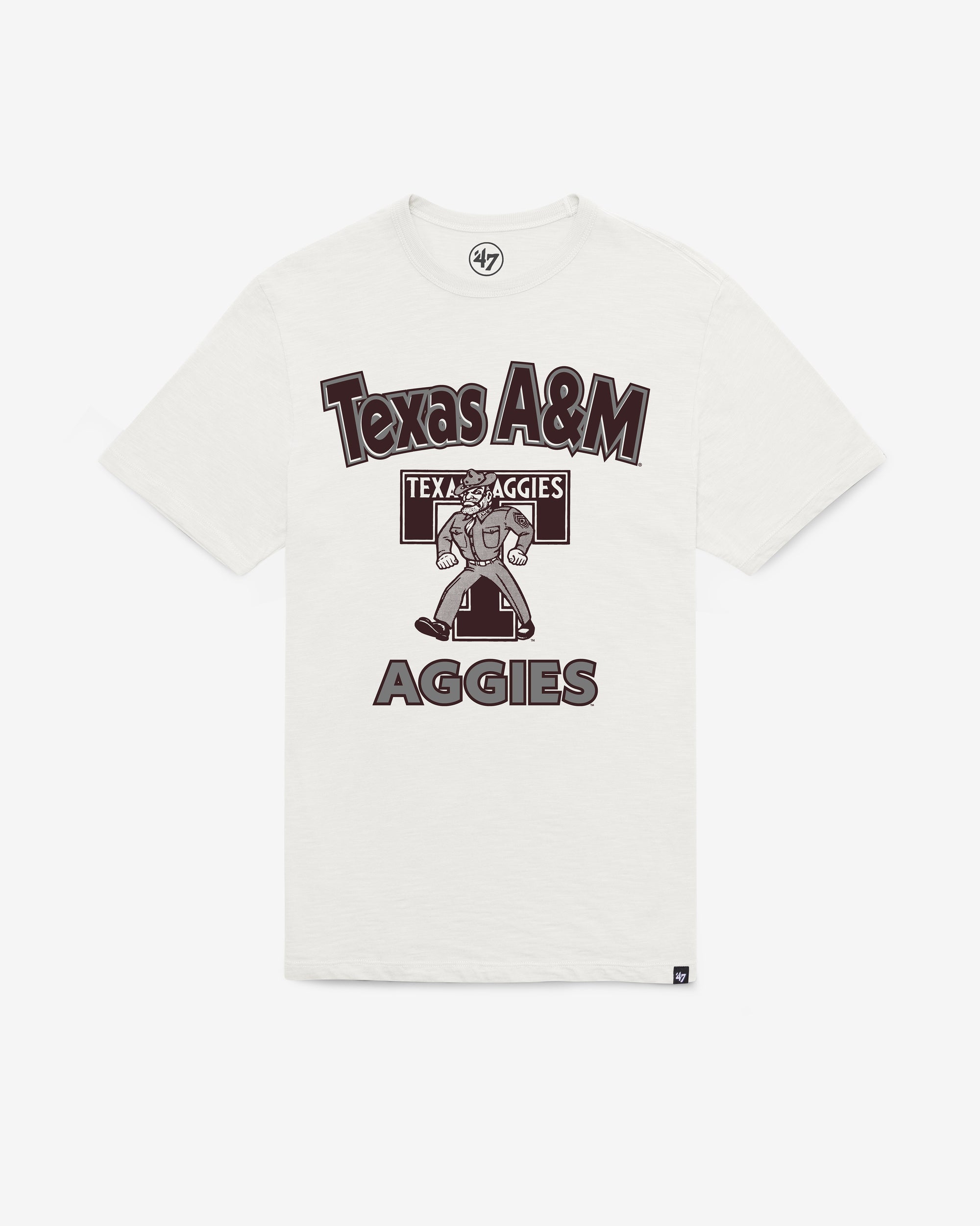 TEXAS A&M AGGIES VINTAGE SWINGIN' '47 SCRUM TEE