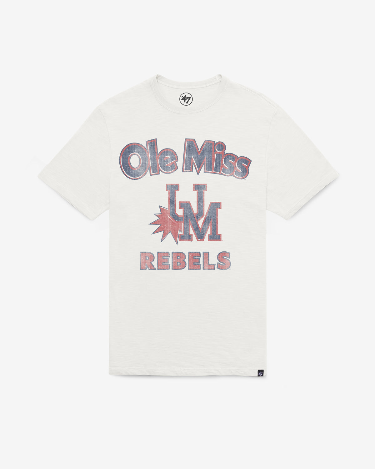 MISSISSIPPI REBELS VINTAGE SWINGIN' '47 SCRUM TEE