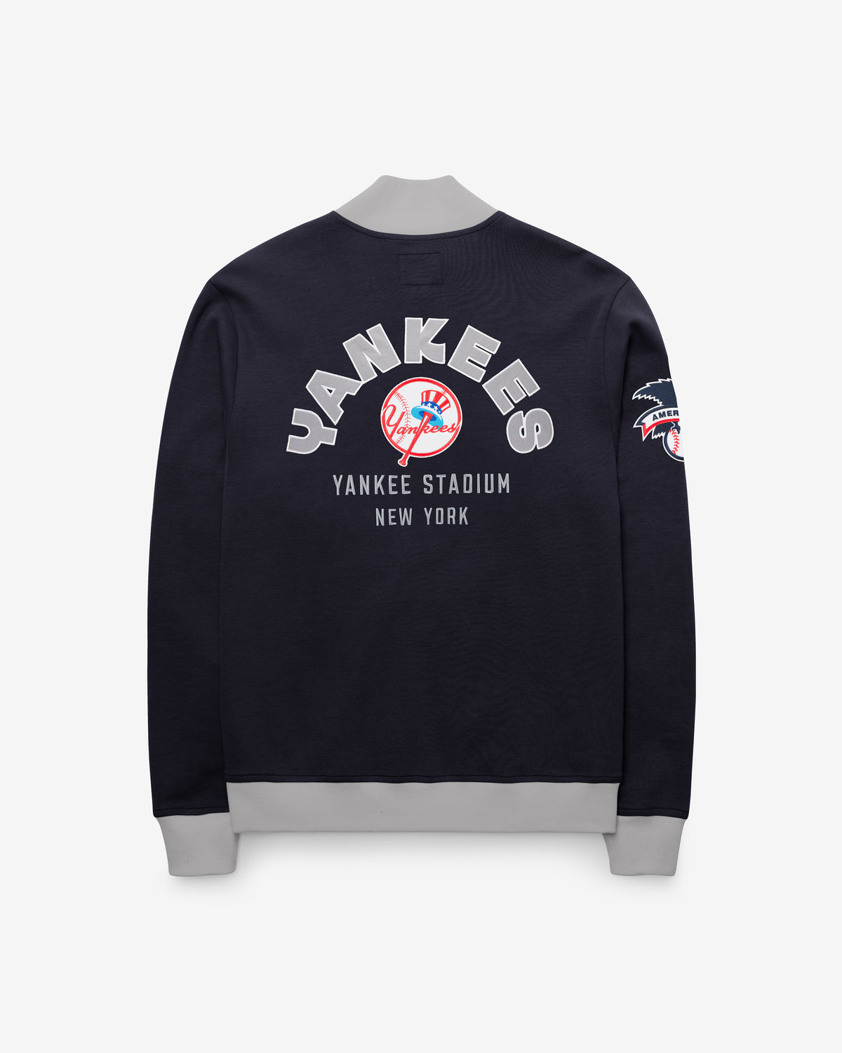 NEW YORK YANKEES COOPERSTOWN RELIEF PITCHER '47 PIQUE TRACK JACKET
