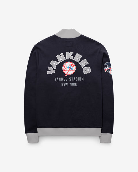NEW YORK YANKEES COOPERSTOWN RELIEF PITCHER '47 PIQUE TRACK JACKET