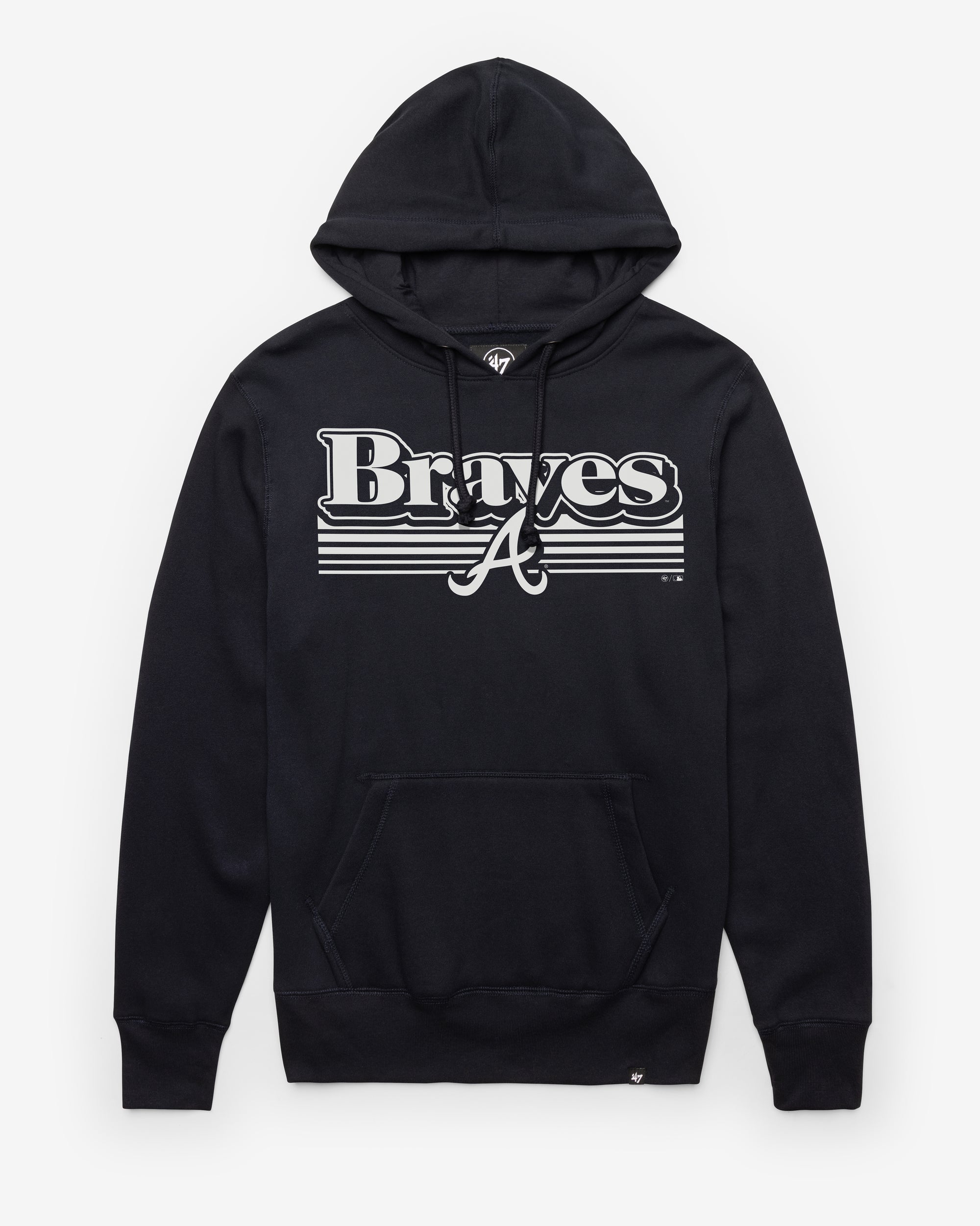 ATLANTA BRAVES SCRIPT FADE '47 HEADLINE HOOD