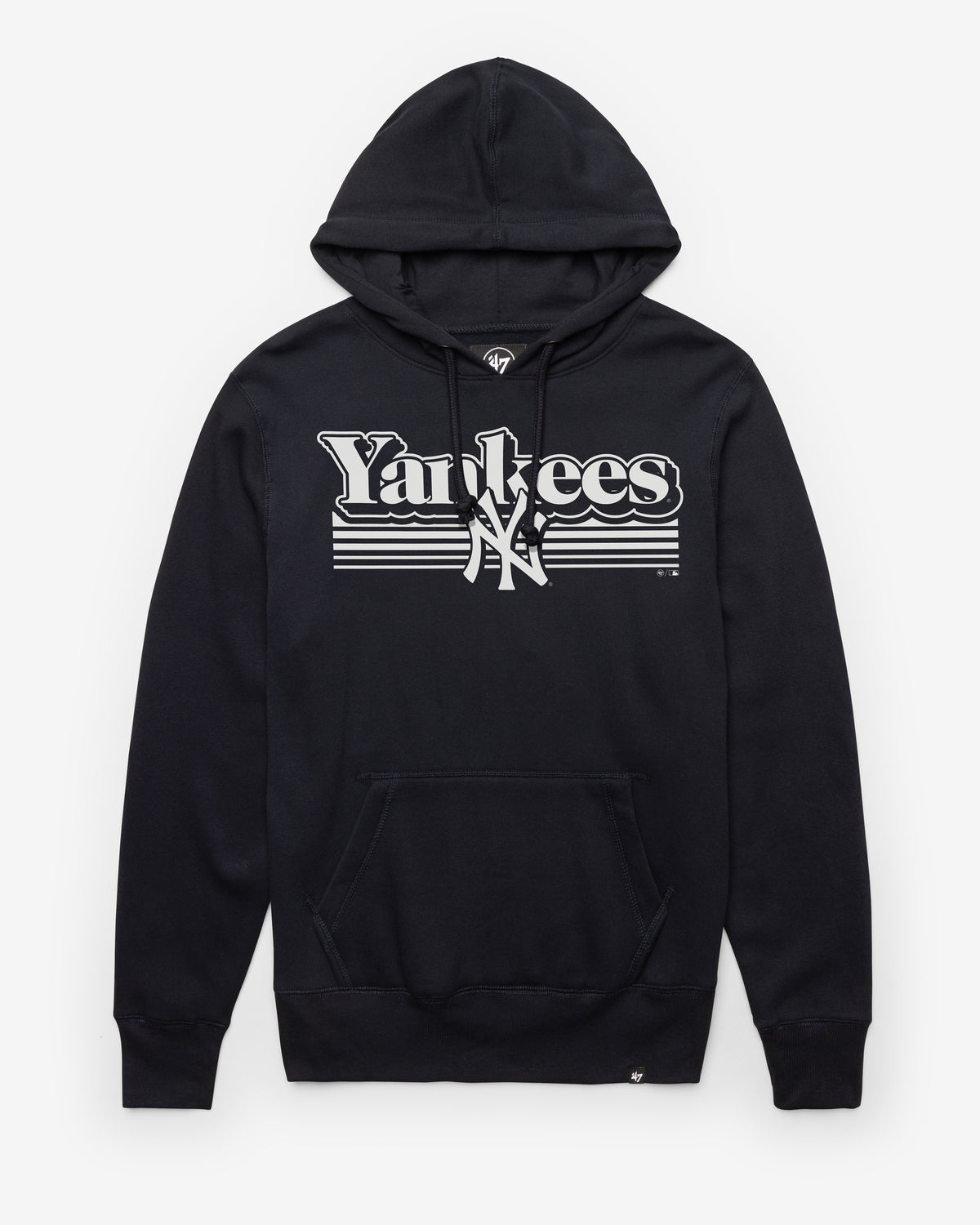 NEW YORK YANKEES SCRIPT FADE '47 HEADLINE HOOD
