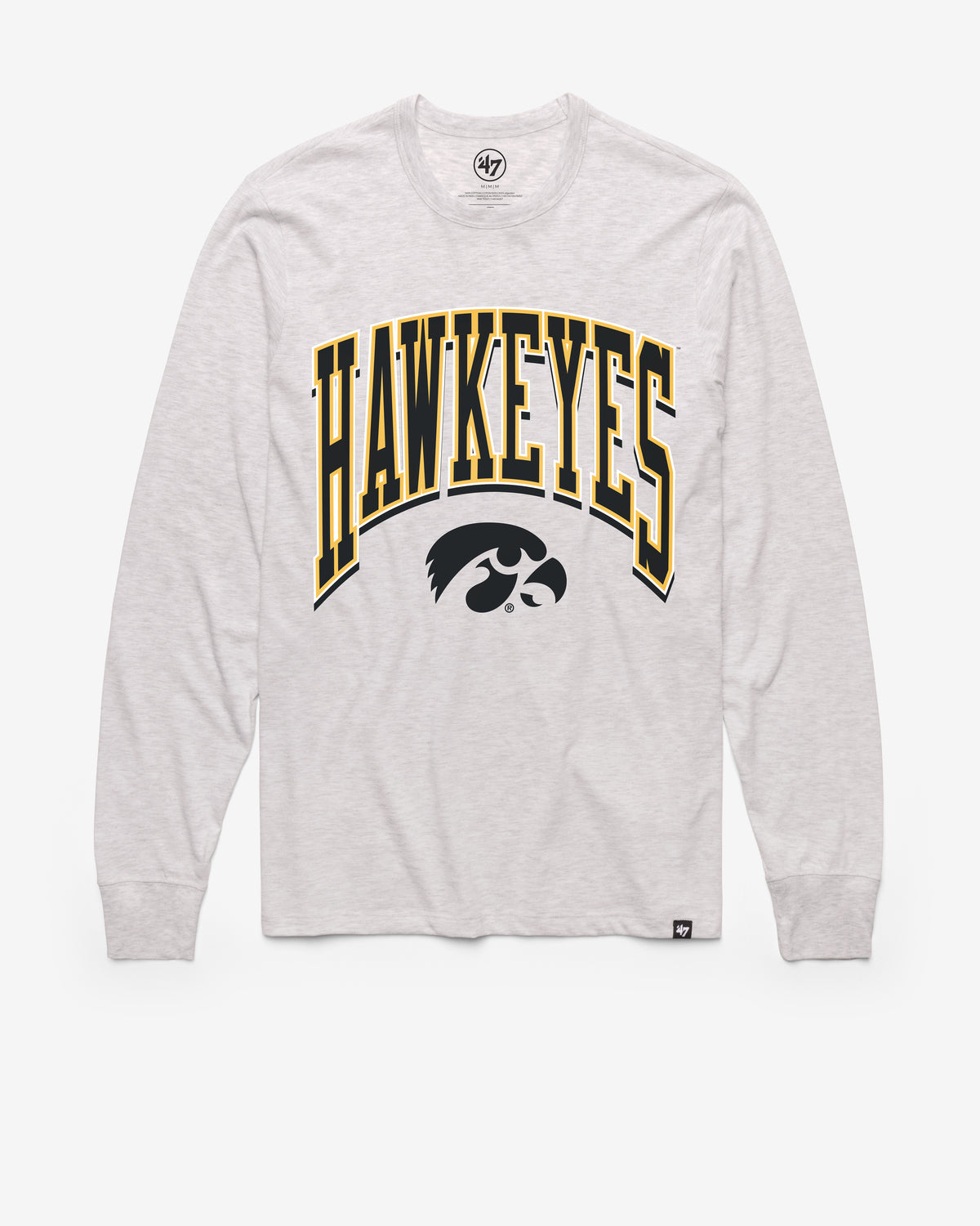 IOWA HAWKEYES WALK TALL '47 FRANKLIN LONG SLEEVE TEE