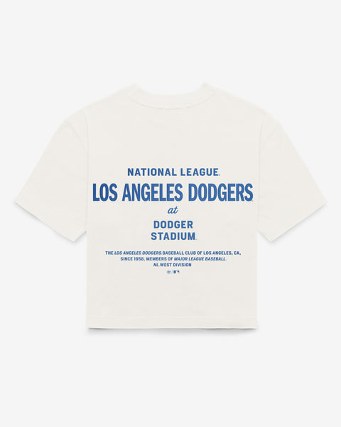 LOS ANGELES DODGERS LEON '47 FOUNDATION CITY TEE WOMENS