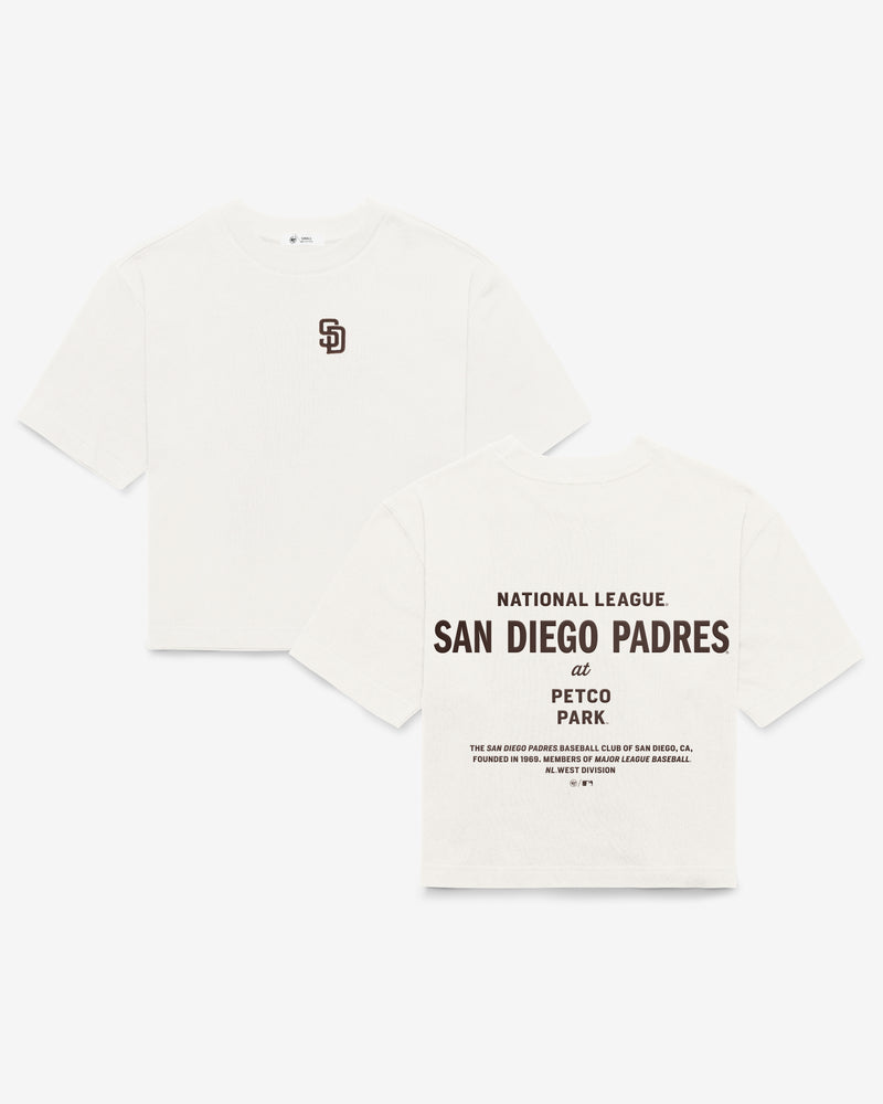 SAN DIEGO PADRES LEON '47 FOUNDATION CITY TEE WOMENS