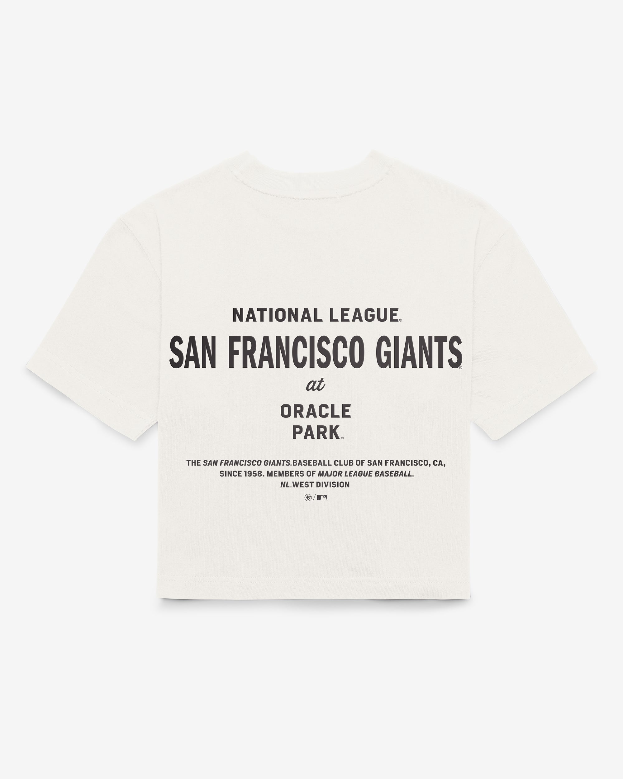 SAN FRANCISCO GIANTS LEON '47 FOUNDATION CITY TEE WOMENS