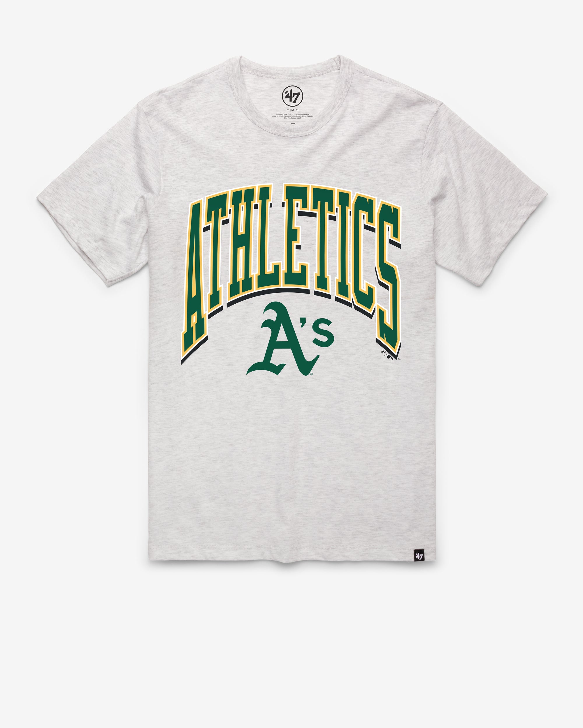 ATHLETICS BASEBALL WALK TALL '47 FRANKLIN TEE