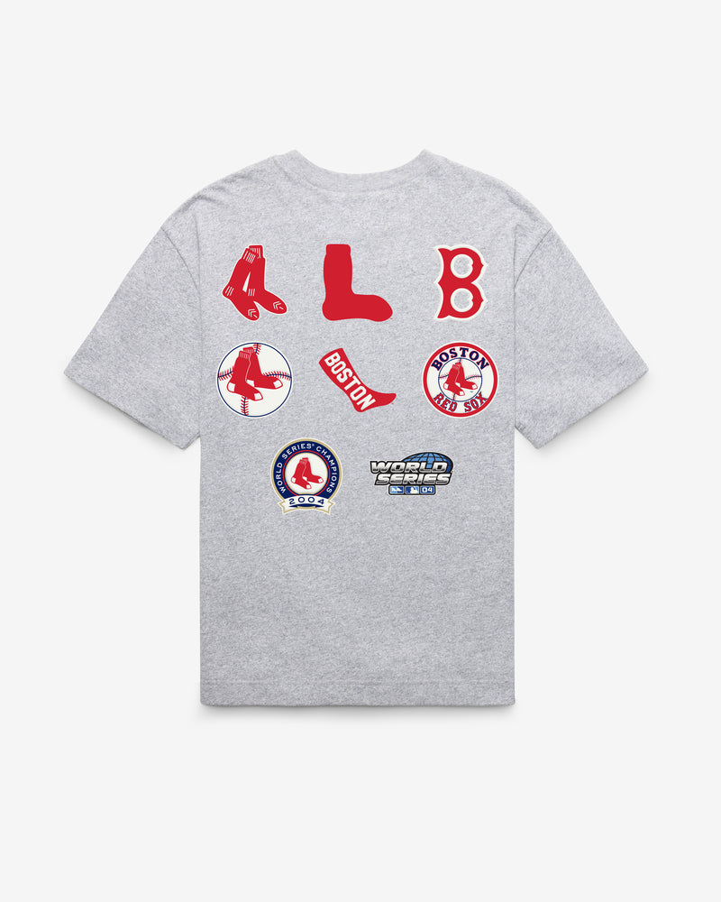 BOSTON RED SOX COOPERSTOWN HISTORY LOCK '47 FOUNDATION TEE