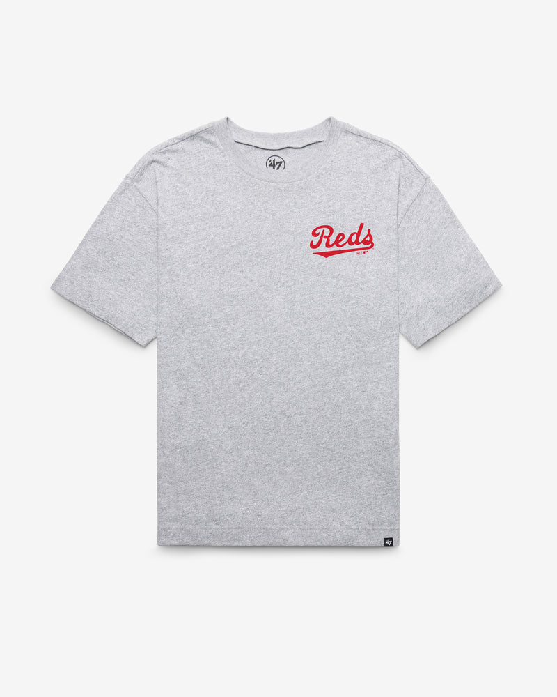 CINCINNATI REDS COOPERSTOWN HISTORY LOCK '47 FOUNDATION TEE