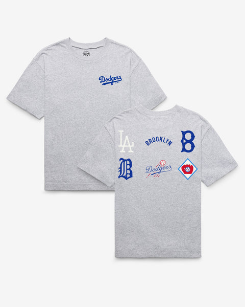 LOS ANGELES DODGERS COOPERSTOWN HISTORY LOCK '47 FOUNDATION TEE