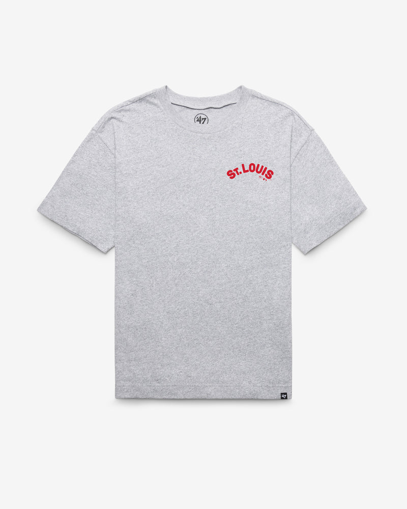 ST. LOUIS CARDINALS COOPERSTOWN HISTORY LOCK '47 FOUNDATION TEE