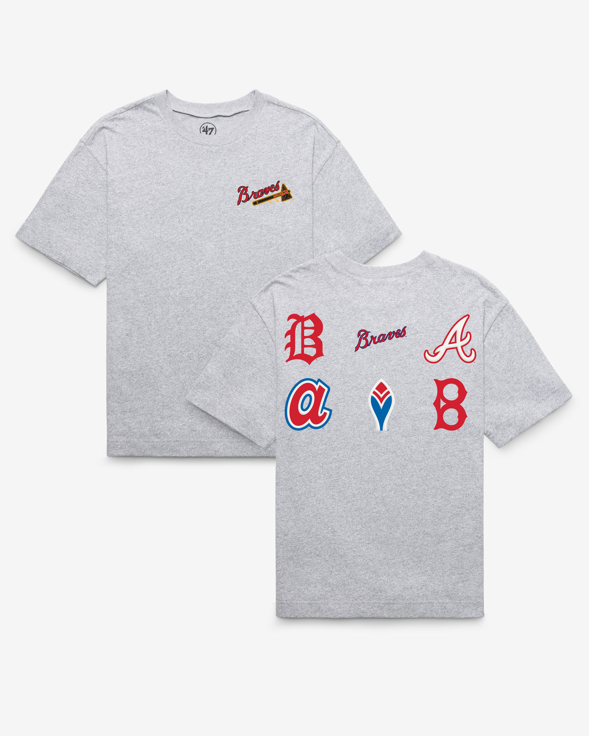 ATLANTA BRAVES COOPERSTOWN HISTORY LOCK '47 FOUNDATION TEE