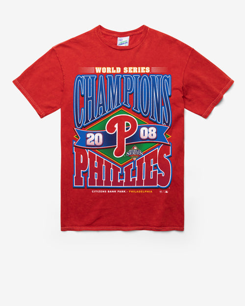 PHILADELPHIA PHILLIES COOPERSTOWN WORLD SERIES LOCKER VINTAGE '47 TUBULAR TEE