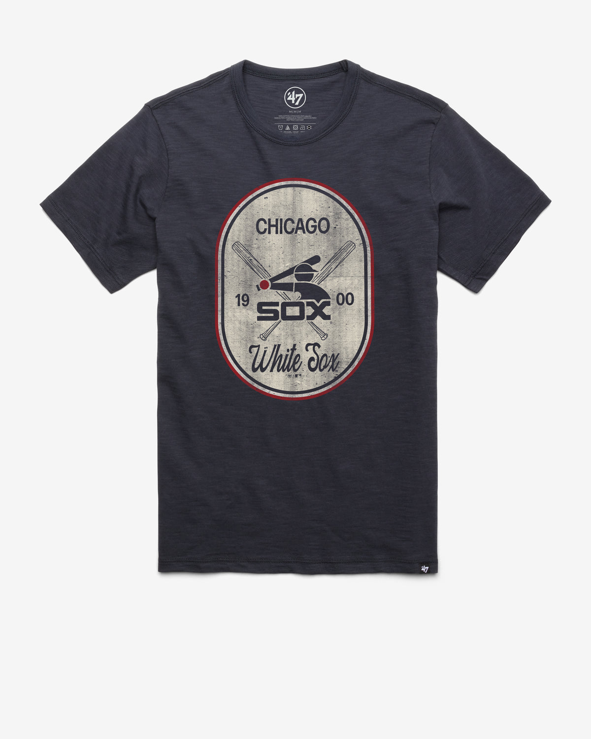 CHICAGO WHITE SOX COOPERSTOWN CROSS PATCH '47 SCRUM TEE