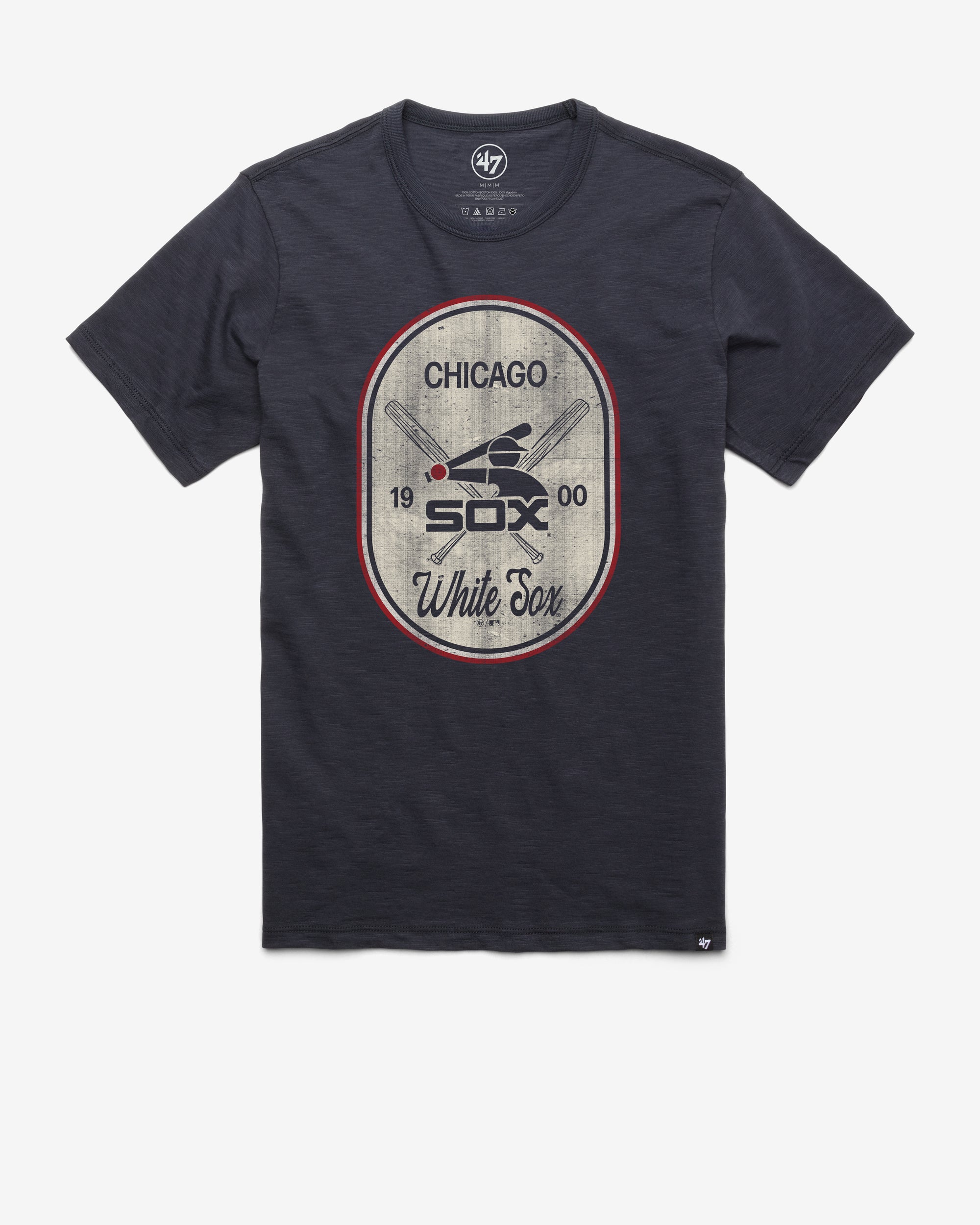 CHICAGO WHITE SOX COOPERSTOWN CROSS PATCH '47 SCRUM TEE