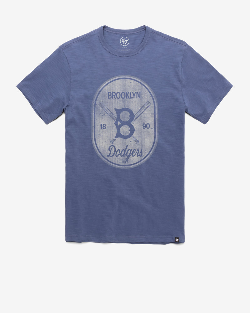 LOS ANGELES DODGERS COOPERSTOWN CROSS PATCH '47 SCRUM TEE