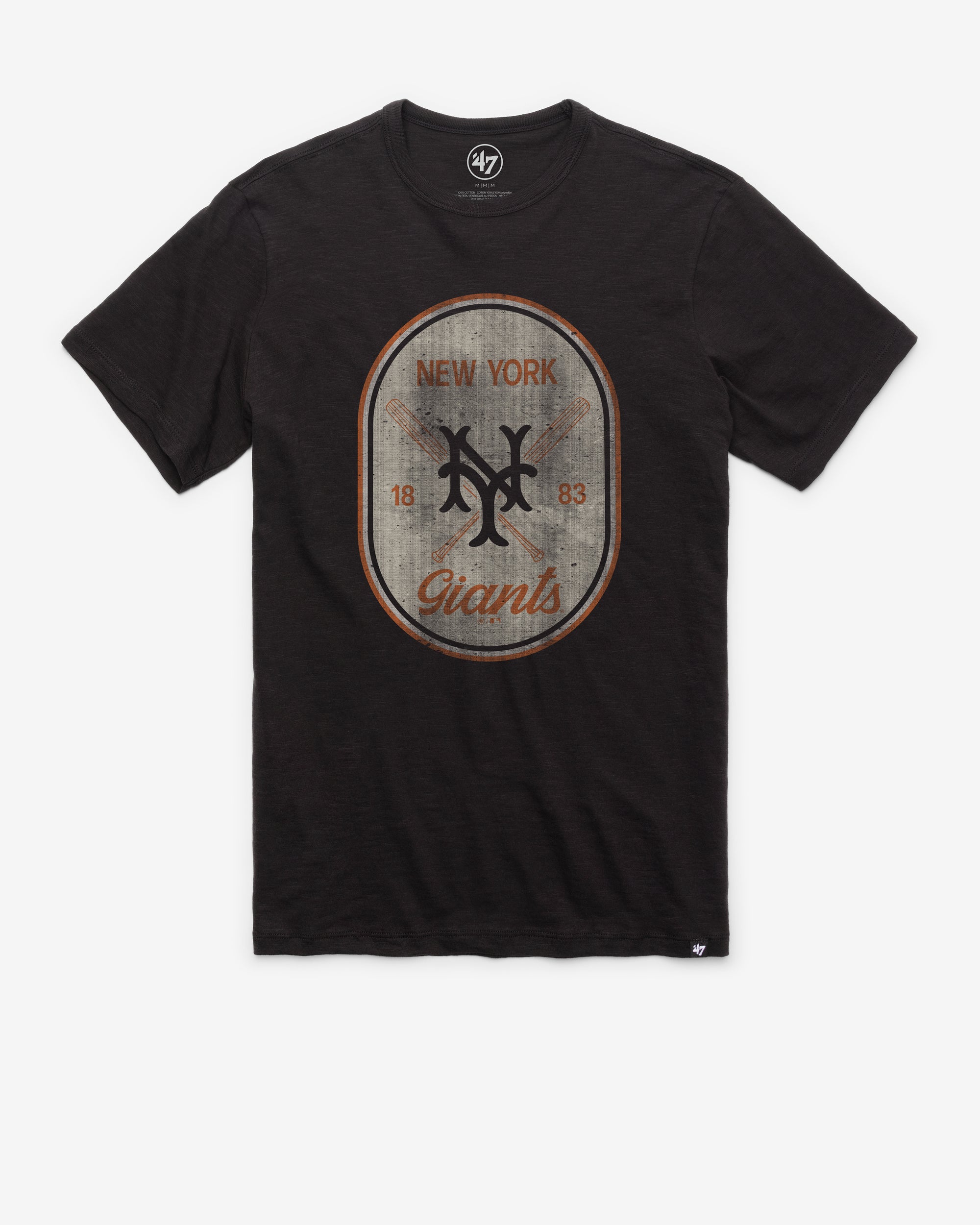 SAN FRANCISCO GIANTS COOPERSTOWN CROSS PATCH '47 SCRUM TEE