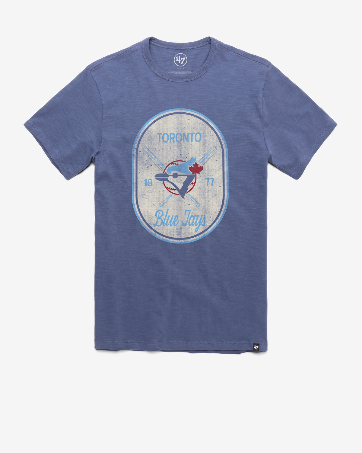 TORONTO BLUE JAYS COOPERSTOWN CROSS PATCH '47 SCRUM TEE