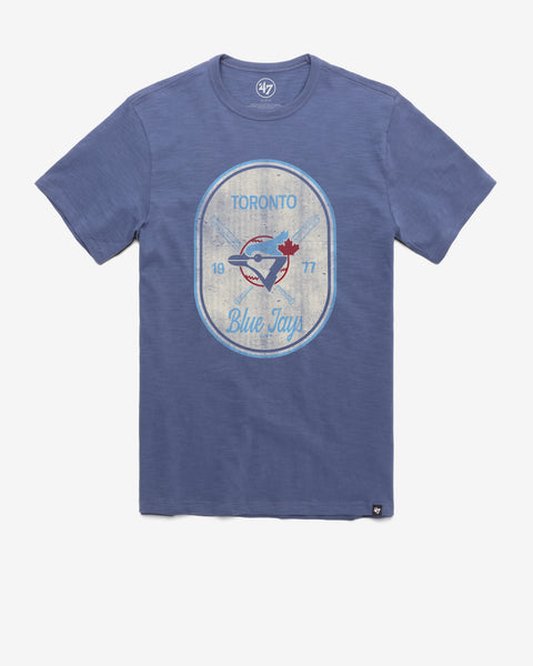 TORONTO BLUE JAYS COOPERSTOWN CROSS PATCH '47 SCRUM TEE