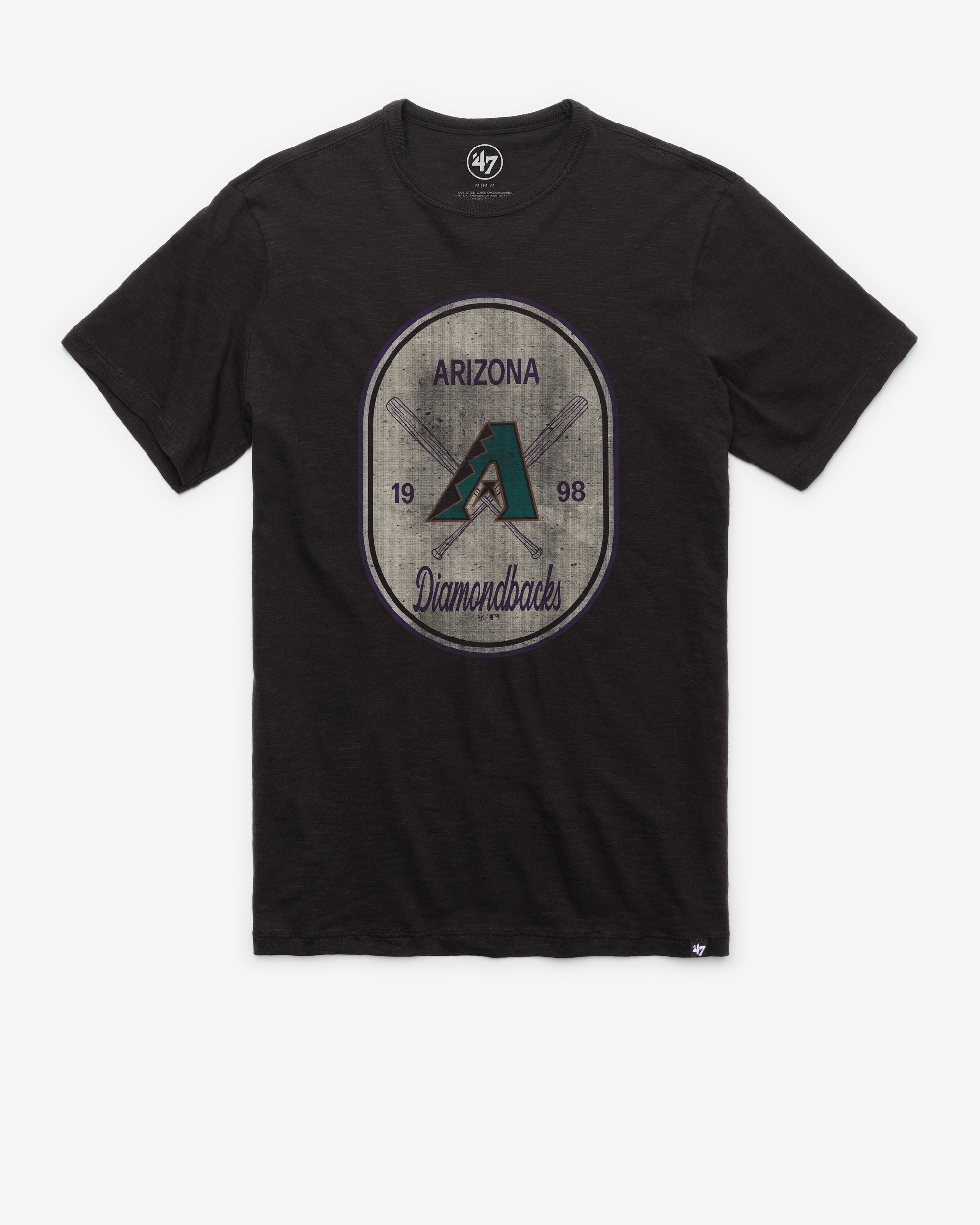 ARIZONA DIAMONDBACKS COOPERSTOWN CROSS PATCH '47 SCRUM TEE