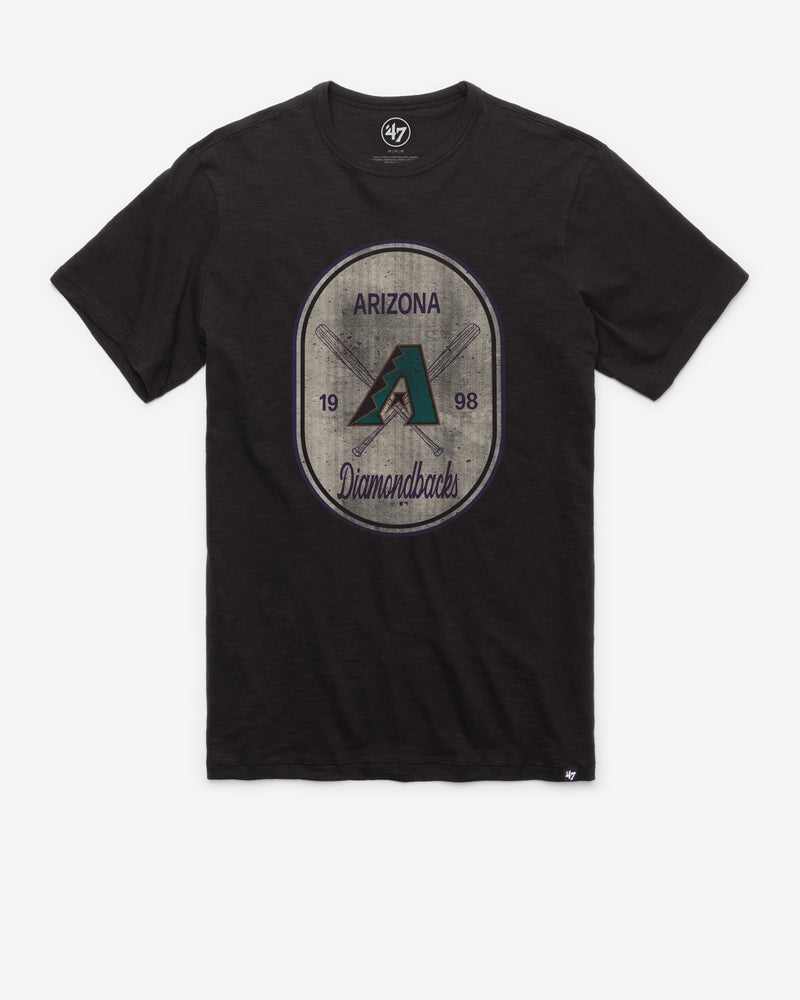 ARIZONA DIAMONDBACKS COOPERSTOWN CROSS PATCH '47 SCRUM TEE