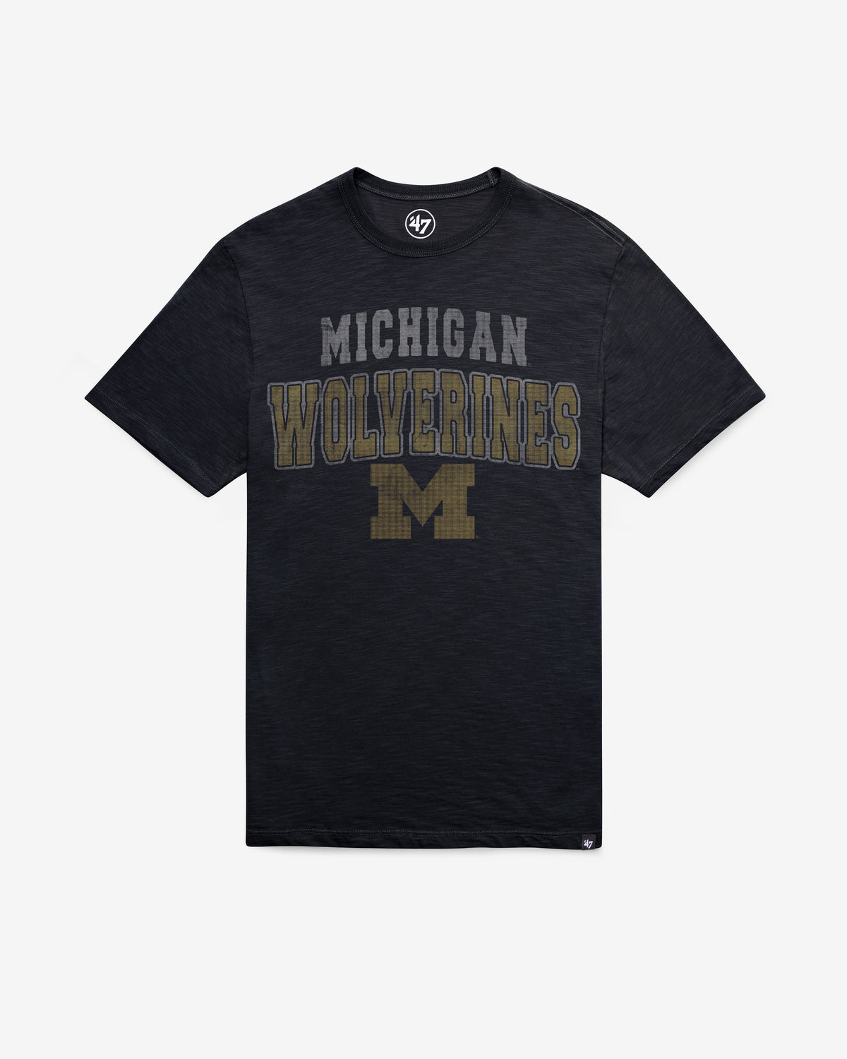 MICHIGAN WOLVERINES STADIUM WAVE '47 SCRUM TEE