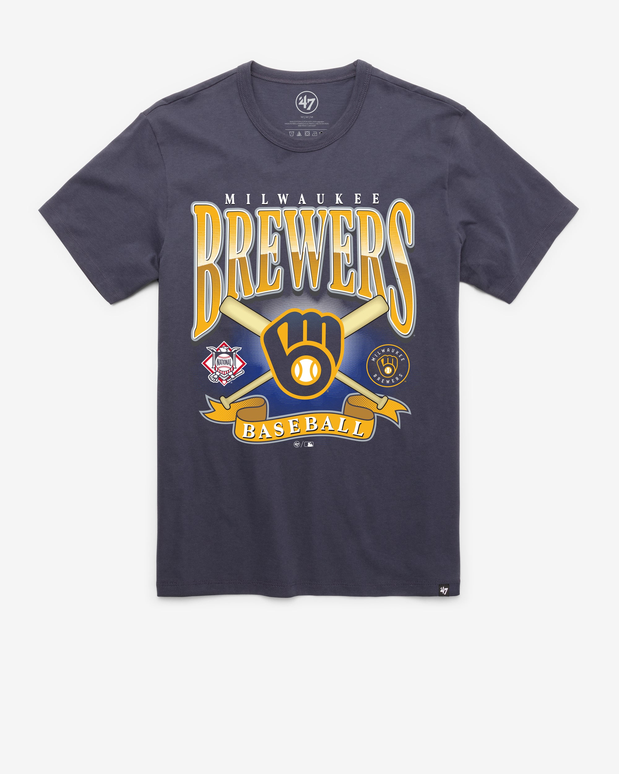 MILWAUKEE BREWERS CHROMETOWN '47 FRANKLIN TEE