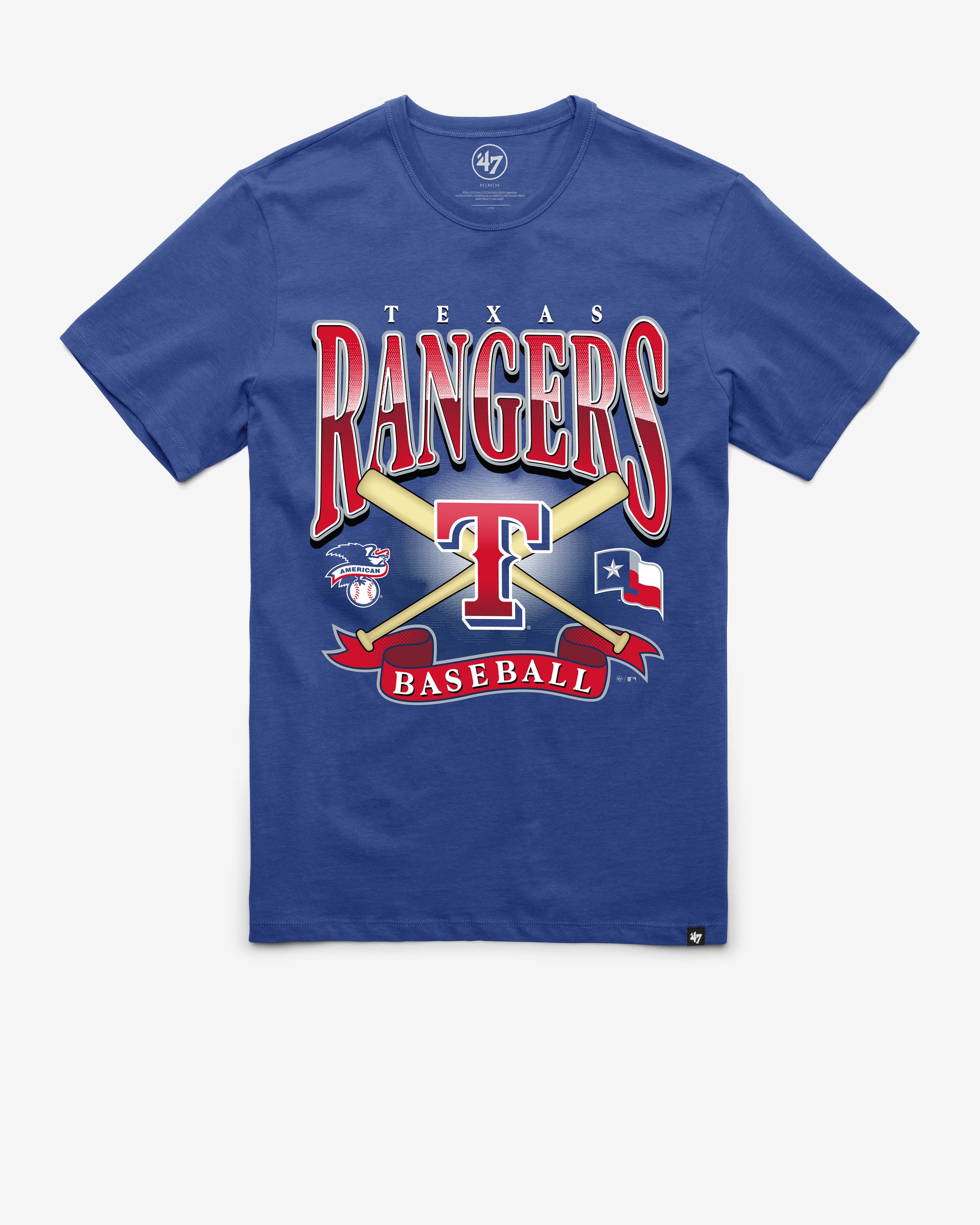 TEXAS RANGERS CHROMETOWN '47 FRANKLIN TEE