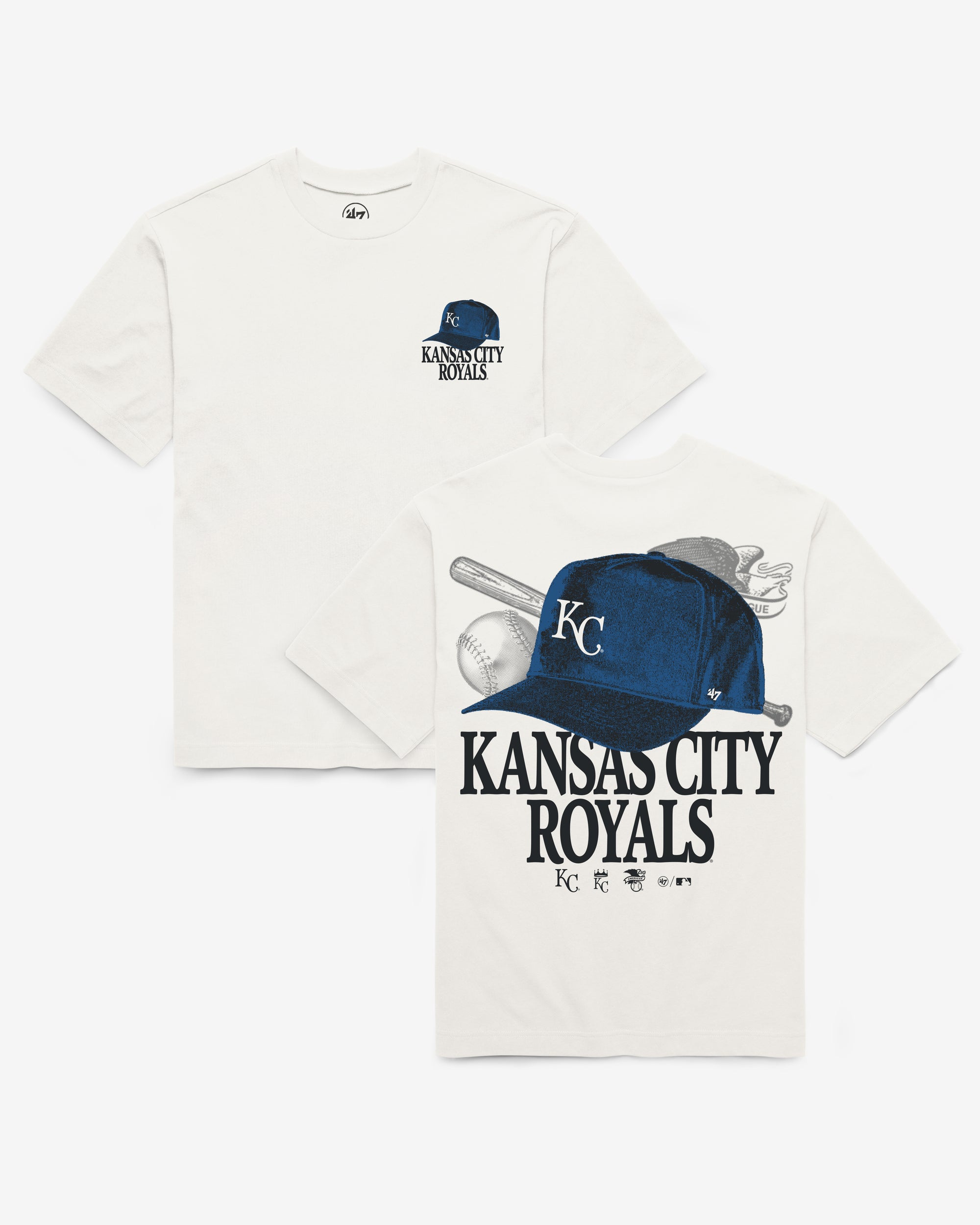 KANSAS CITY ROYALS IN THE PAPER '47 FOUNDATION TEE