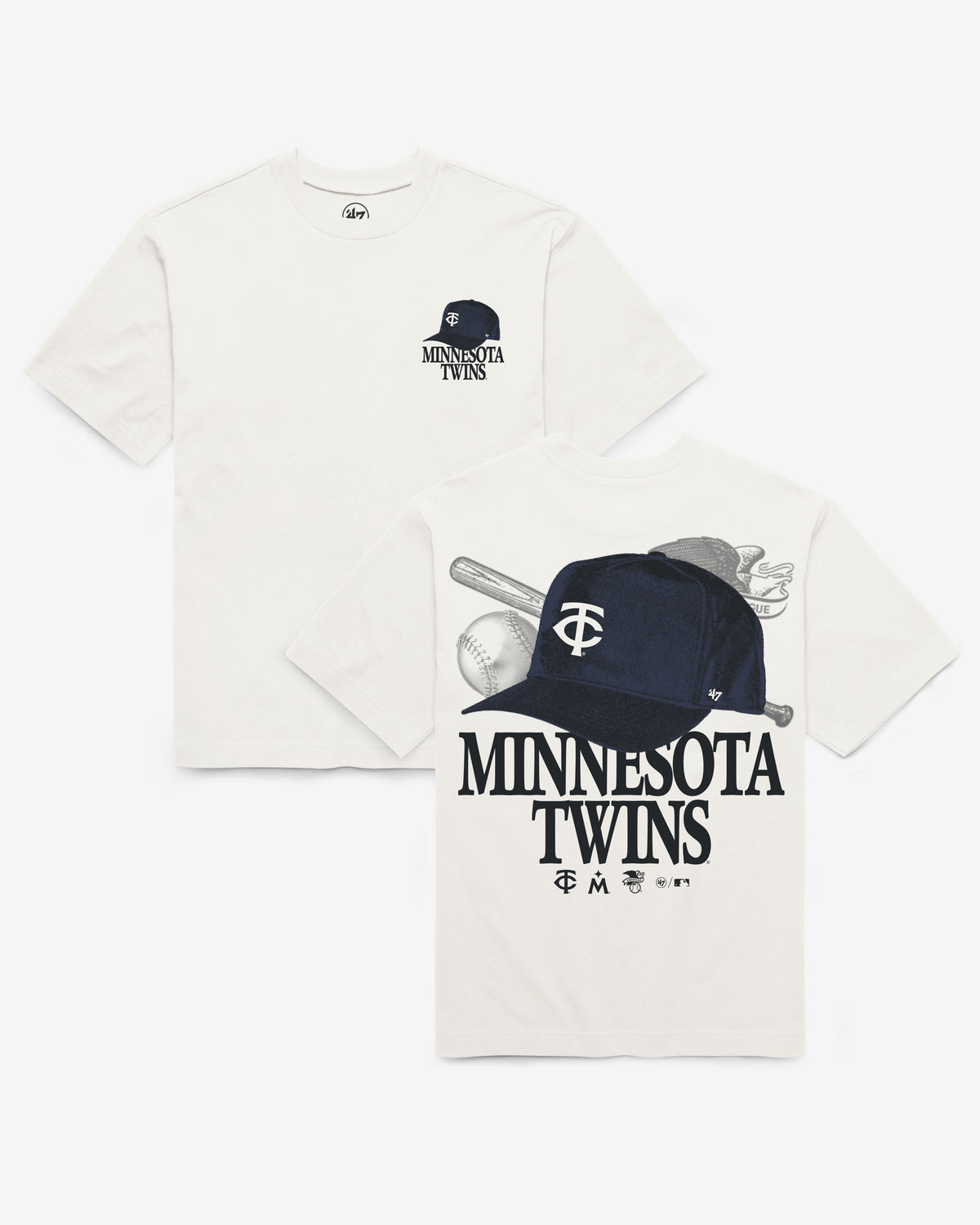 MINNESOTA TWINS IN THE PAPER '47 FOUNDATION TEE