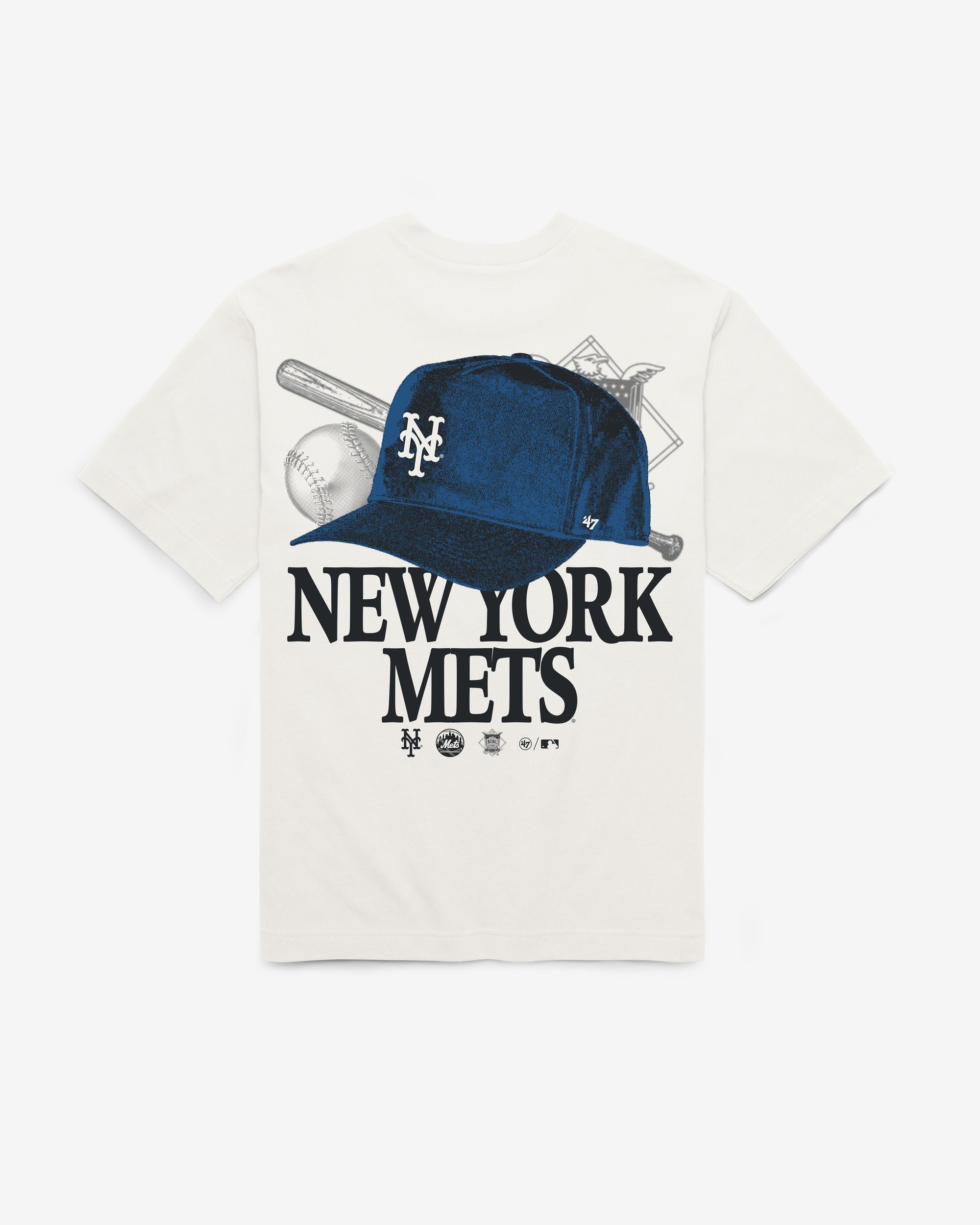 NEW YORK METS IN THE PAPER '47 FOUNDATION TEE