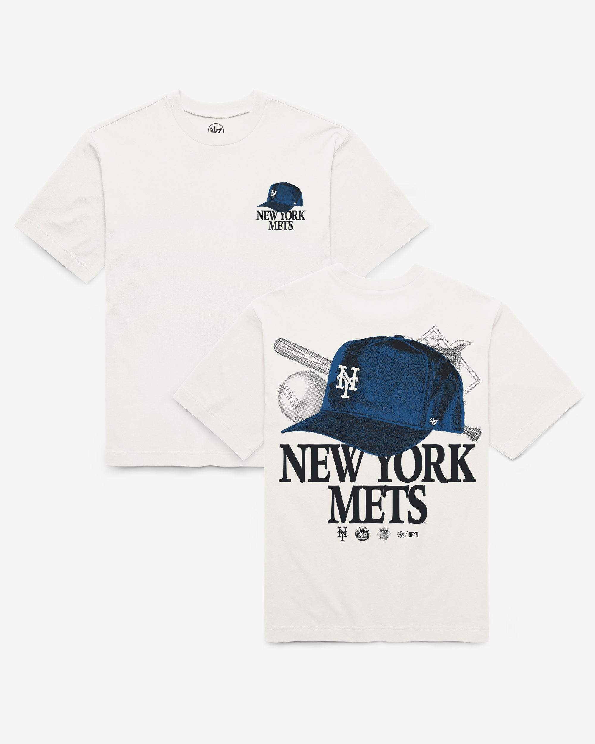 NEW YORK METS IN THE PAPER '47 FOUNDATION TEE