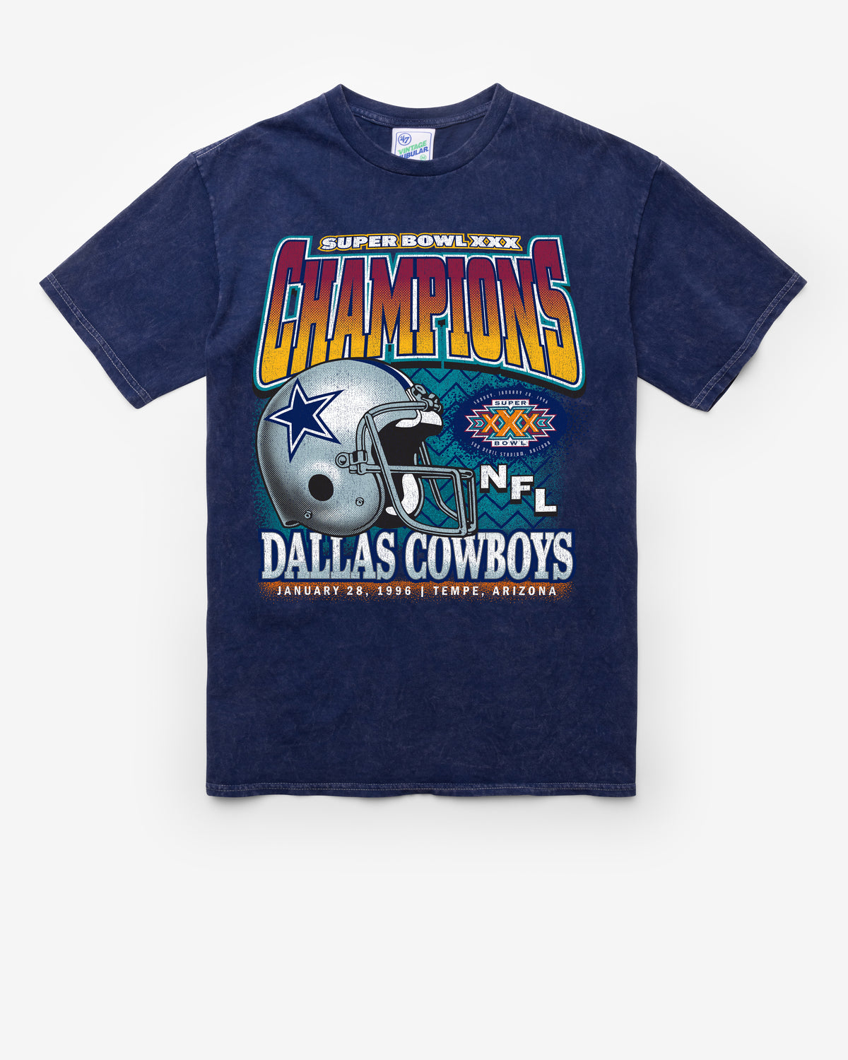 DALLAS COWBOYS LOCKER VINTAGE '47 TUBULAR TEE