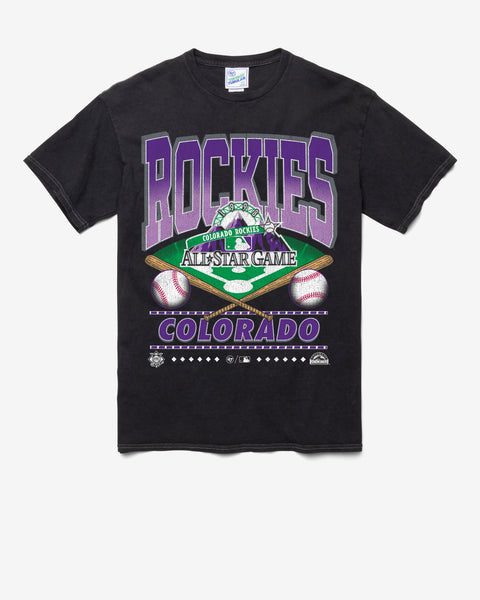 COLORADO ROCKIES COOPERSTOWN STRAIGHT SHOT VINTAGE '47 TUBULAR TEE