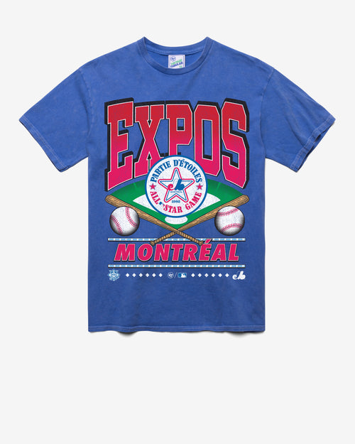 MONTREAL EXPOS COOPERSTOWN STRAIGHT SHOT VINTAGE '47 TUBULAR TEE