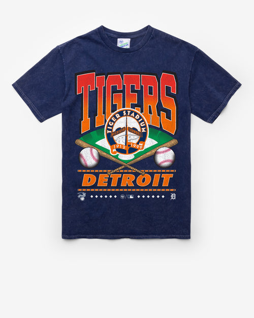 DETROIT TIGERS COOPERSTOWN STRAIGHT SHOT VINTAGE '47 TUBULAR TEE